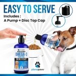 Omega 3 Fish Oil for Dogs - Better Than Salmon Oil for Dogs - Dog Fish Oil Supplement for Shedding, Allergy, Itch Relief - Supports Dry Skin, Joints - Dog Skin and Coat Supplement - Fish Oil Liquid - Image 5