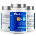 CanPrev D3 & K2 | Organic Coconut Oil | 240 Softgels Helps Build And Maintain Bone Health with Vitamin D3 K2 Vitamin Supplement - Image 2