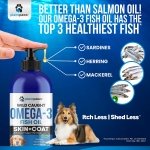 Omega 3 Fish Oil for Dogs - Better Than Salmon Oil for Dogs - Dog Fish Oil Supplement - Reduce Shedding & Itching - Supports Joints, Brain, Heart Health- Dog Skin and Coat Supplement - Fish Oil Liquid - Image 6