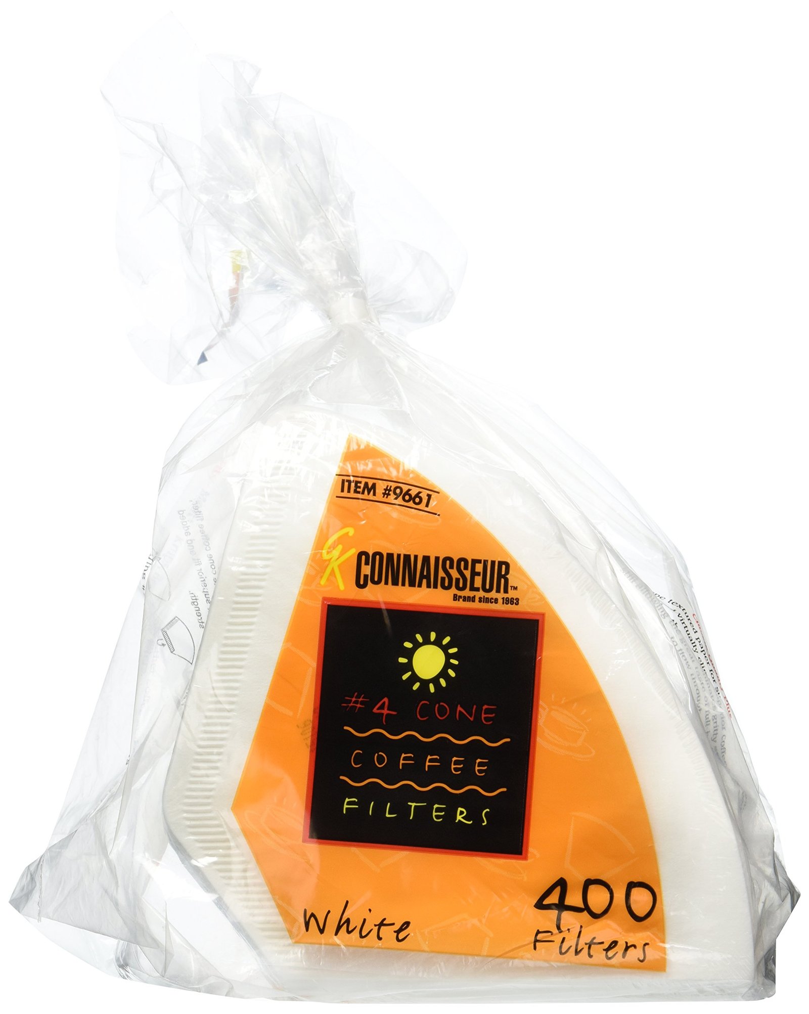 Rockline #4 Cone Coffee Filters - Oxygen Cleansed- 400 Count