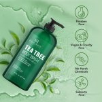 Botanic Hearth Tea Tree Body Wash Helps Nail Conditions Athletes Foot Ringworms Jock Itch & Body Odor Soothes Itching & Promotes Healthy Skin and Feet Naturally Scented 16fl oz - Image 5