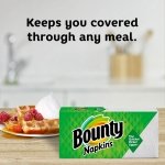 Bounty Paper Napkins, White, 400 Count - Image 6