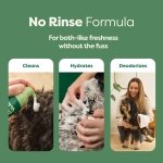 Earth Rated No-Rinse Dog Shampoo, Convenient Waterless Dog & Puppy Shampoo for Cleaning, Conditioning & Detangling, for All Coat Types, Refreshing White Tea & Basil Scent, 207 ml. - Image 7