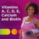 Centrum Women MultiGummies, Multivitamins/Minerals Gummies, Cherry, Berry, and Orange Flavours, 130 Gummies (Packaging May Vary) - Image 3