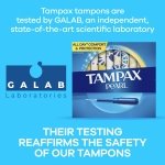 Tampax, Pearl Tampons, Plastic Applicator, Regular Absorbency, 50 Count - Image 8