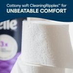 Cottonelle Ultra Comfort Toilet Paper, Strong Toilet Tissue, 12 Mega Rolls (12 Mega Rolls = 48 Regular Rolls), 244 Sheets per Roll, Packaging May Vary - Image 6