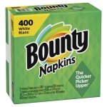 Bounty Paper Napkins, White, 400 Count - Image 2
