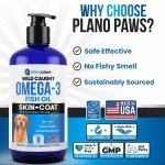 Omega 3 Fish Oil for Dogs - Better Than Salmon Oil for Dogs - Dog Fish Oil Supplement for Shedding, Allergy, Itch Relief - Supports Dry Skin, Joints - Dog Skin and Coat Supplement - Fish Oil Liquid - Image 7