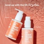 The 3-Step Cradle Cap System by Fridababy | DermaFrida the FlakeFixer | Sponge, Brush, Comb and Storage Stand for Babies with Cradle Cap - Image 2