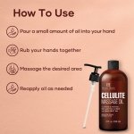 Botanic Hearth Anti Cellulite Massage Oil - Unique Blend of Massage Essential Oils - 8 fl oz - Image 5