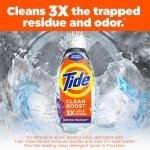 Tide Clean Boost Fabric Rinse, Removes Odours and Residues, Safe on All Fabrics, Free of Dyes and Heavy Perfumes, Spring Meadow Scent, 1.43L - Image 3
